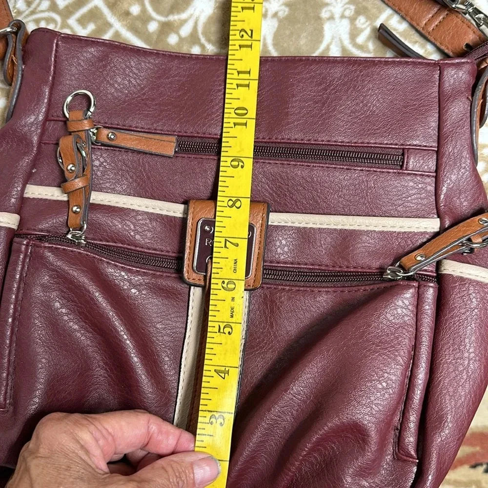 Rosetti Faux Leather Crossbody Bag